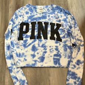 Victoria’s Secret Pink Crop Long Sleeve Size S